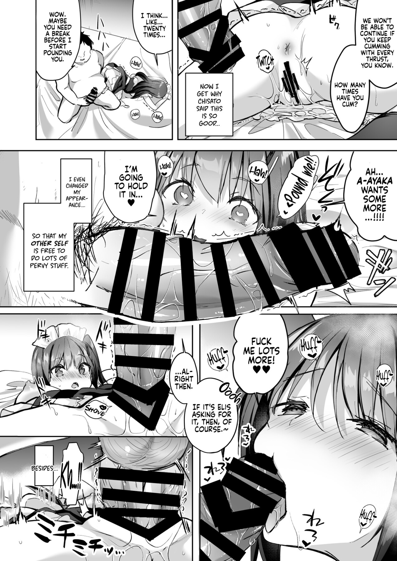 Hentai Manga Comic-The Hidden Self of the Honor Student is a Super Slut Cosplayer - The “Cover” Honor Student Ayaka-Read-16